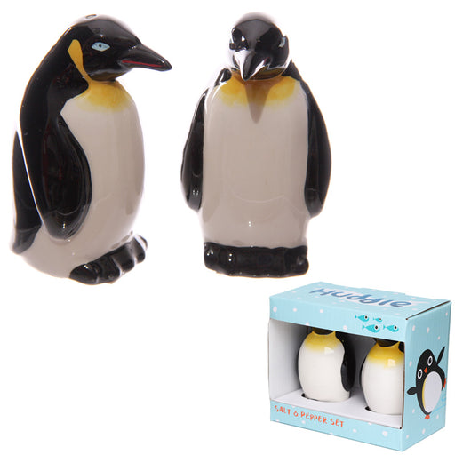 Penguin Ceramic Salt & Pepper Shakers Set