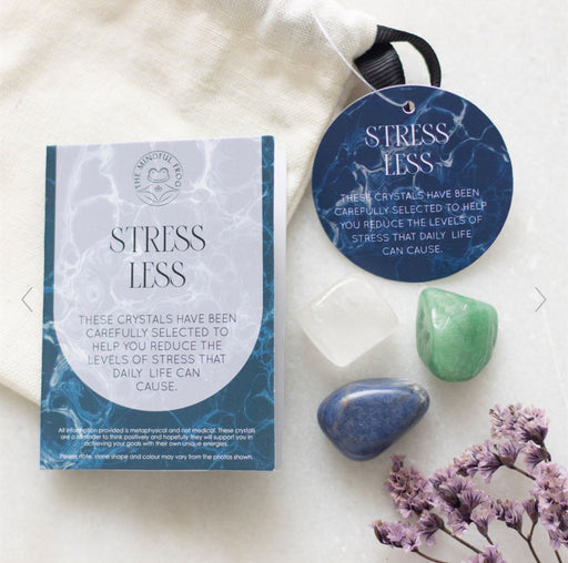 Stress Less Healing Crystal Gift Set