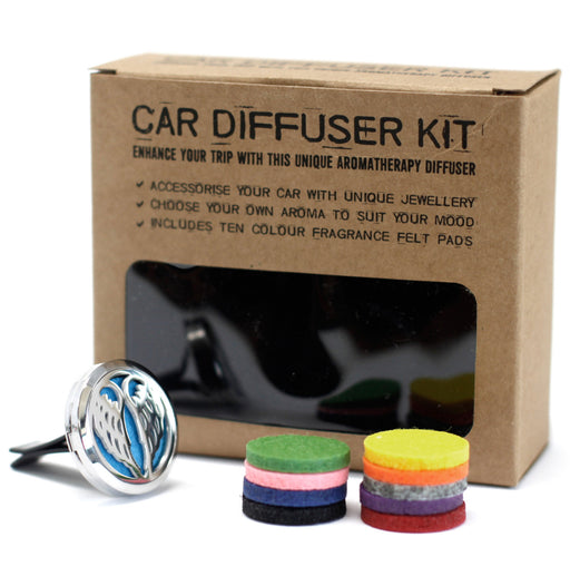 Aromatherapy Car Diffuser Kit - Angel Wings - 30mm