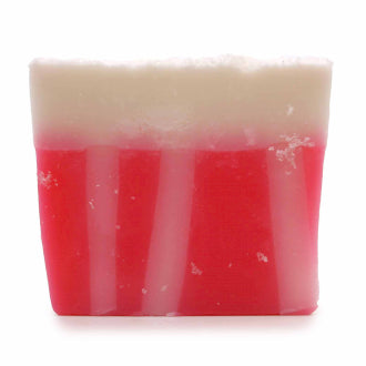 Handmade Funky Soap Slice - Pink Cava - Approx 115g