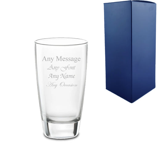 Engraved 455ml Nadia Cocktail Hiball Glass With Gift Box Image 1
