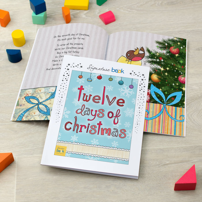 Personalised 12 Days of Christmas Book