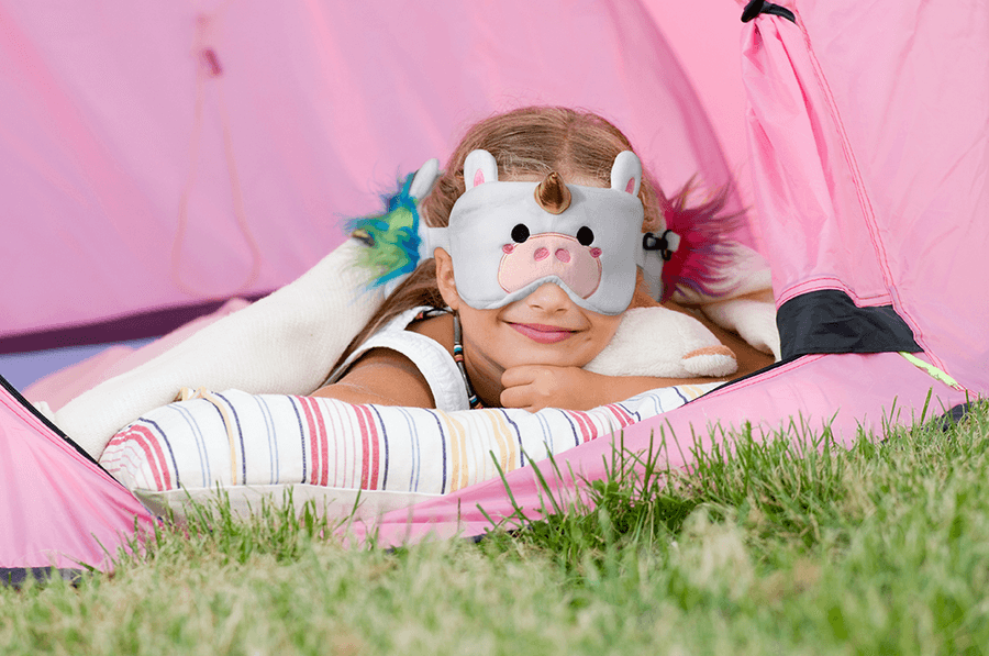 Relaxeazzz Travel Pillow & Eye Masks For Kids