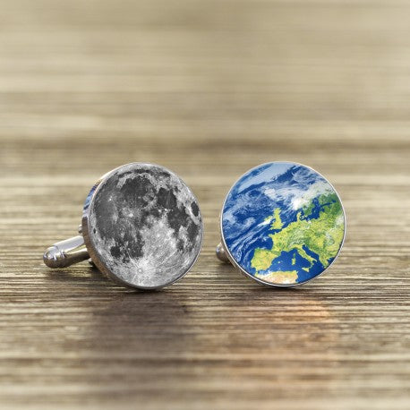 Daddy, Love You To The Moon And Back Again Cufflinks