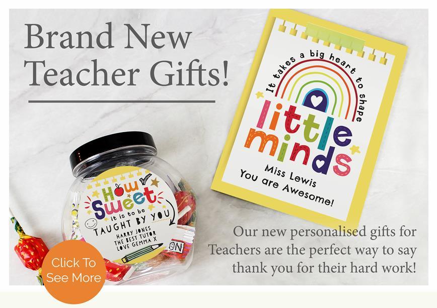 Personalised Teacher Gifts