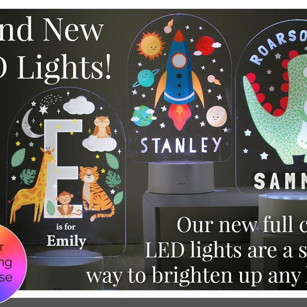 Personalised LED Nights Lights