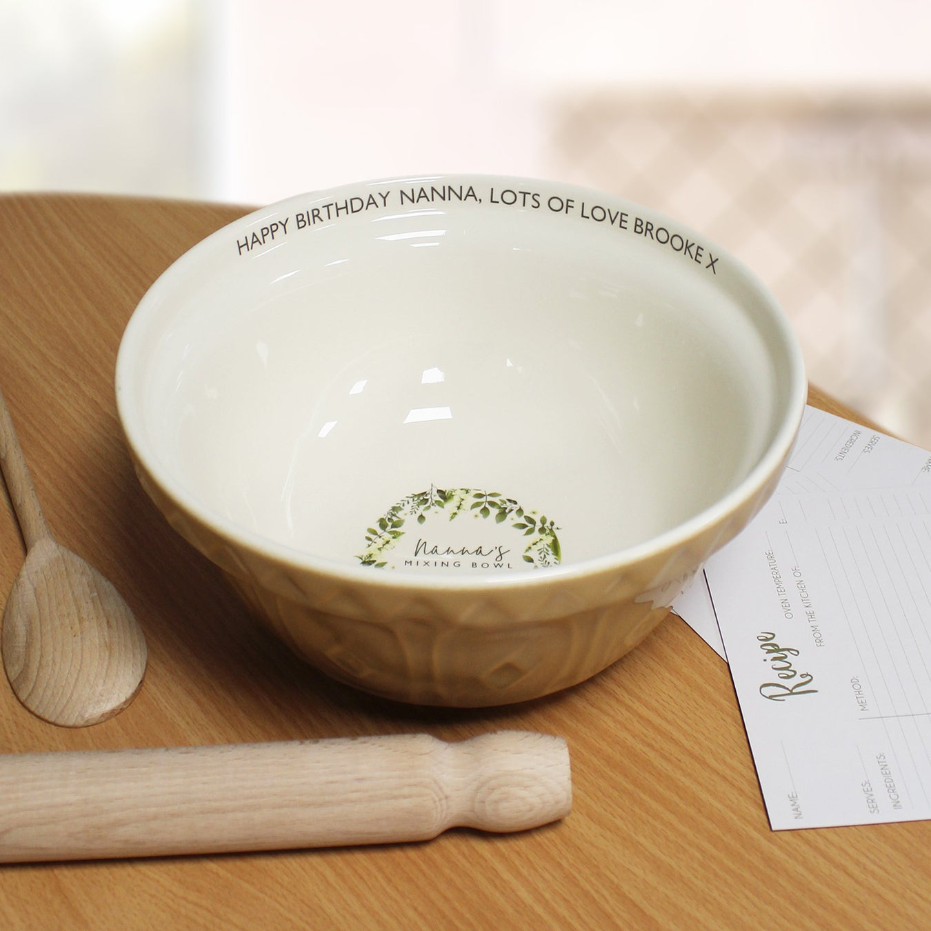 Personalised Mixing Bowls | Custom Baking Bowls UK