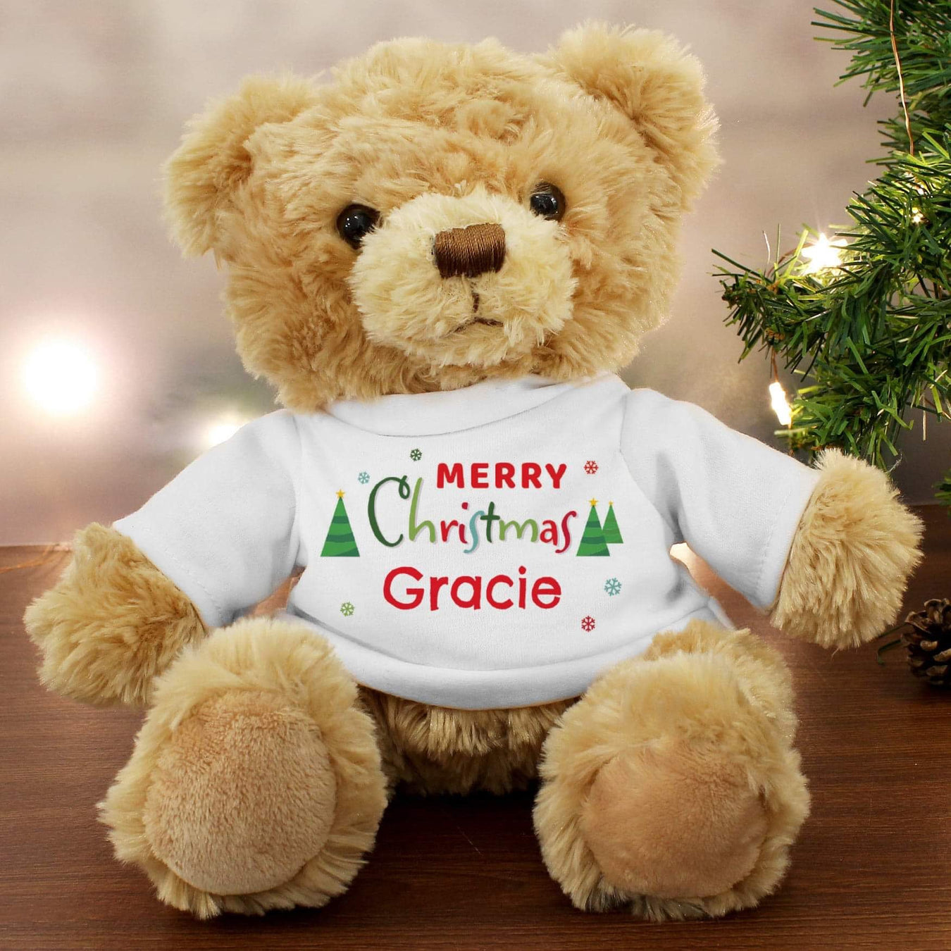 Personalised Christmas Teddy Bears | Personalised Christmas Soft Toys