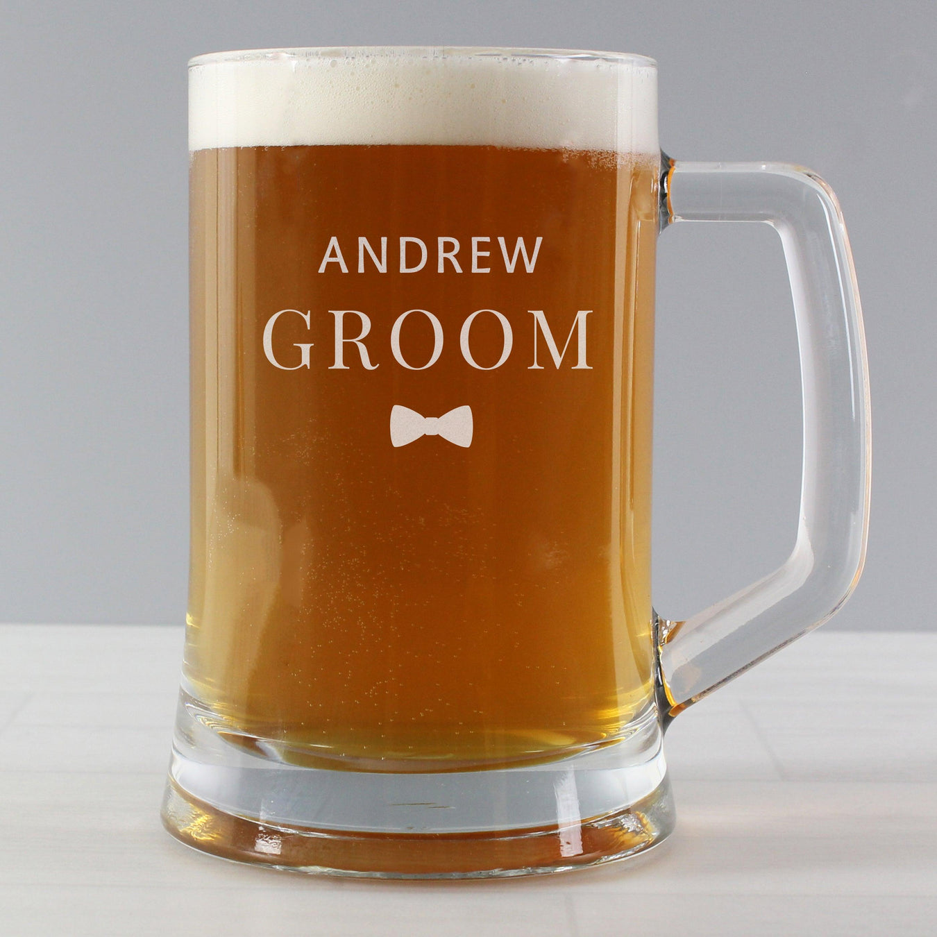 Personalised Glass Tankards