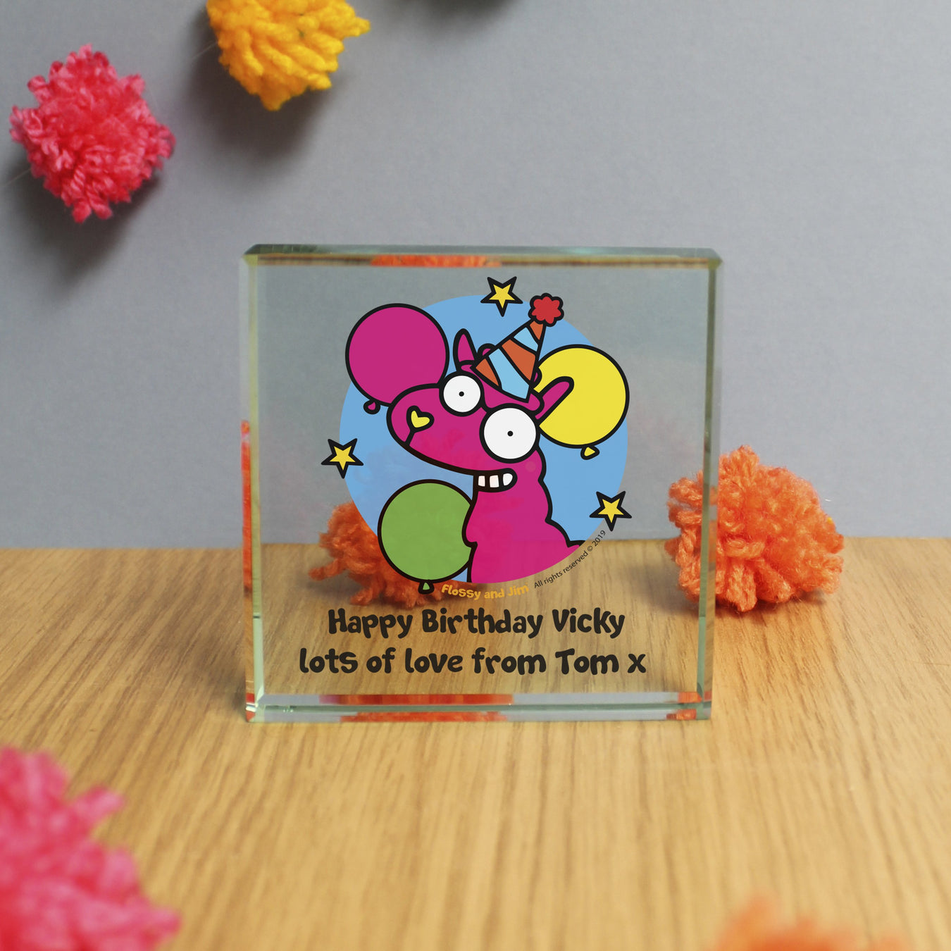 Personalised Flossy And Jim Gifts | Books | Mugs | Bags