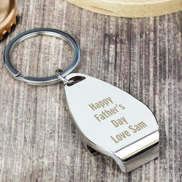 Personalised Father’s Day Keyrings | Engraved Keyring For Father’s Day