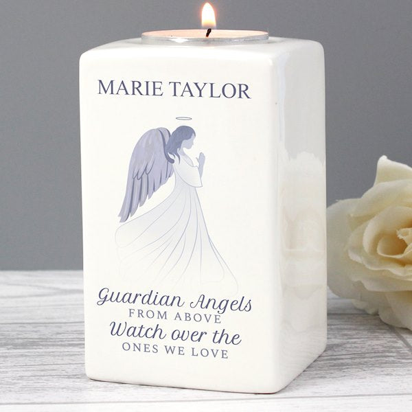 Personalised Memorial Remembrance Candles & Tea Light Holders 