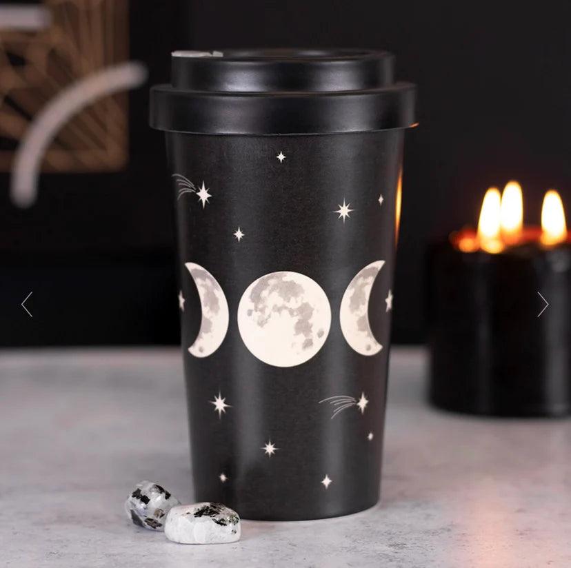 Gothic Travel Mugs | Pentagram & Witch Travel Mugs