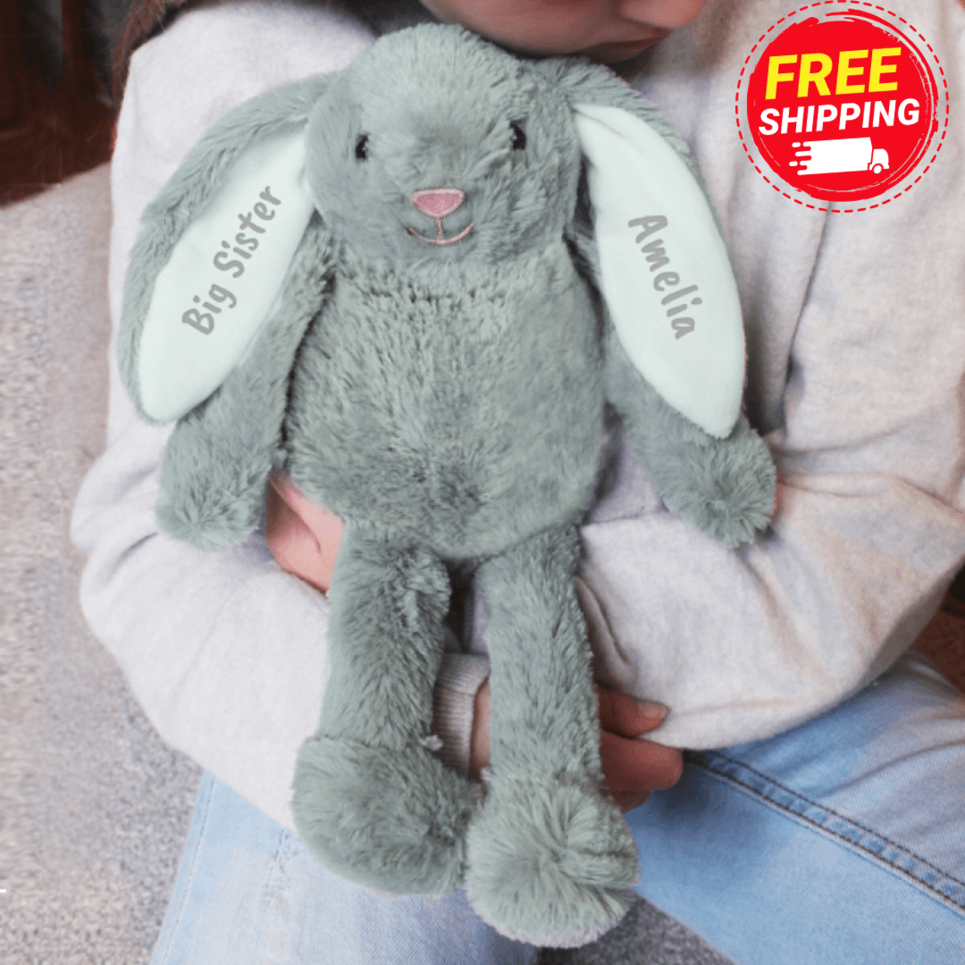 Personalised Bunny Rabbit Soft Toys | Bunny Rabbit Teddys For Easter UK