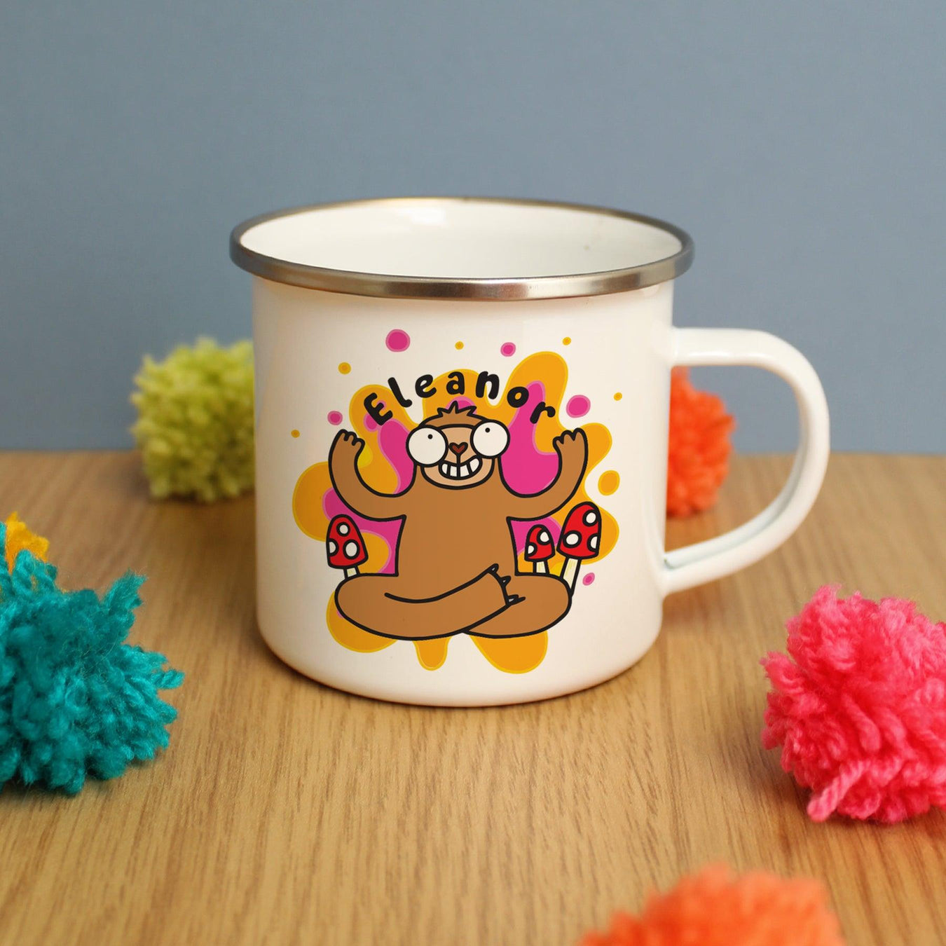 Personalised Enamel Mugs