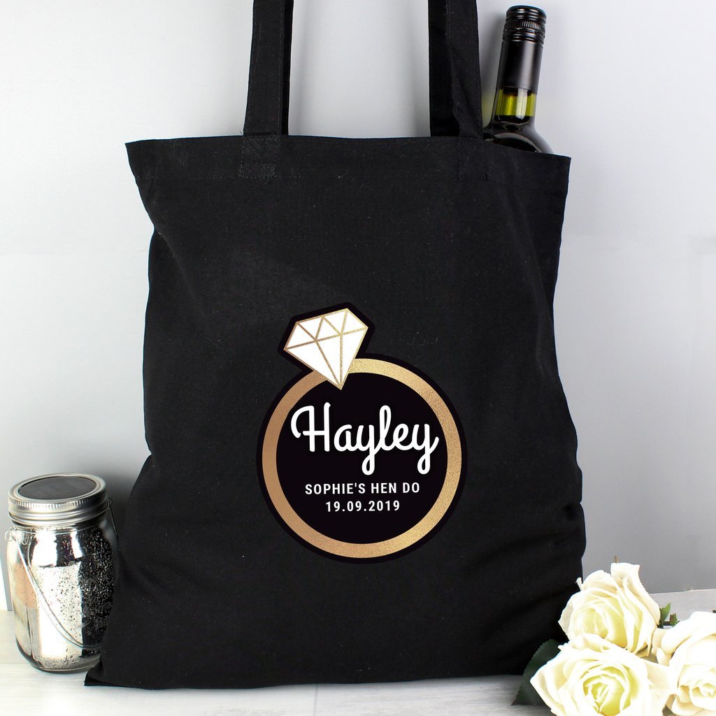 Personalised Hen Party Cotton Bags