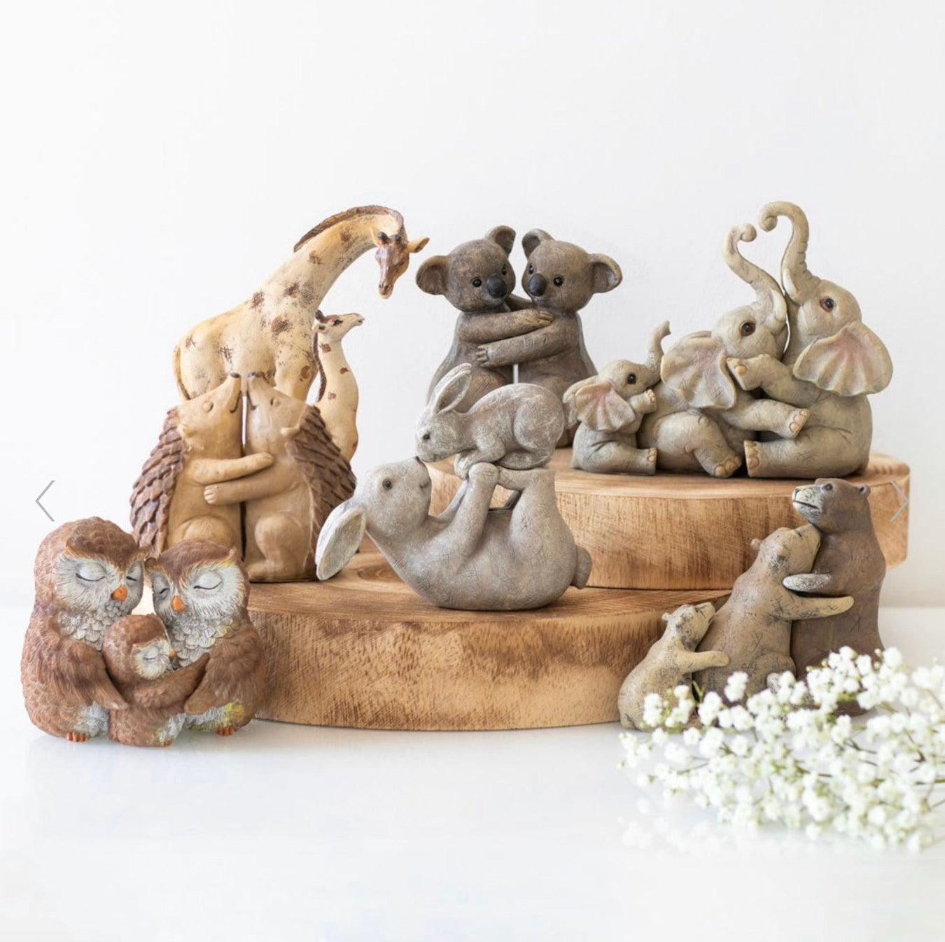 Animal Families Ornaments | Mother & Baby Animal Ornaments 