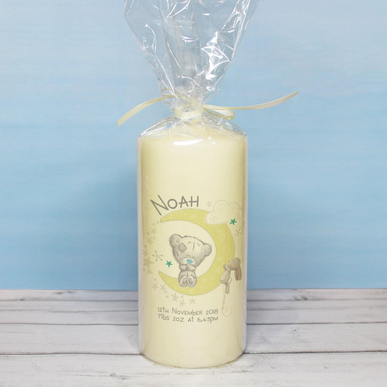 Personalised New Baby Candles | Personalised Candle For New Baby