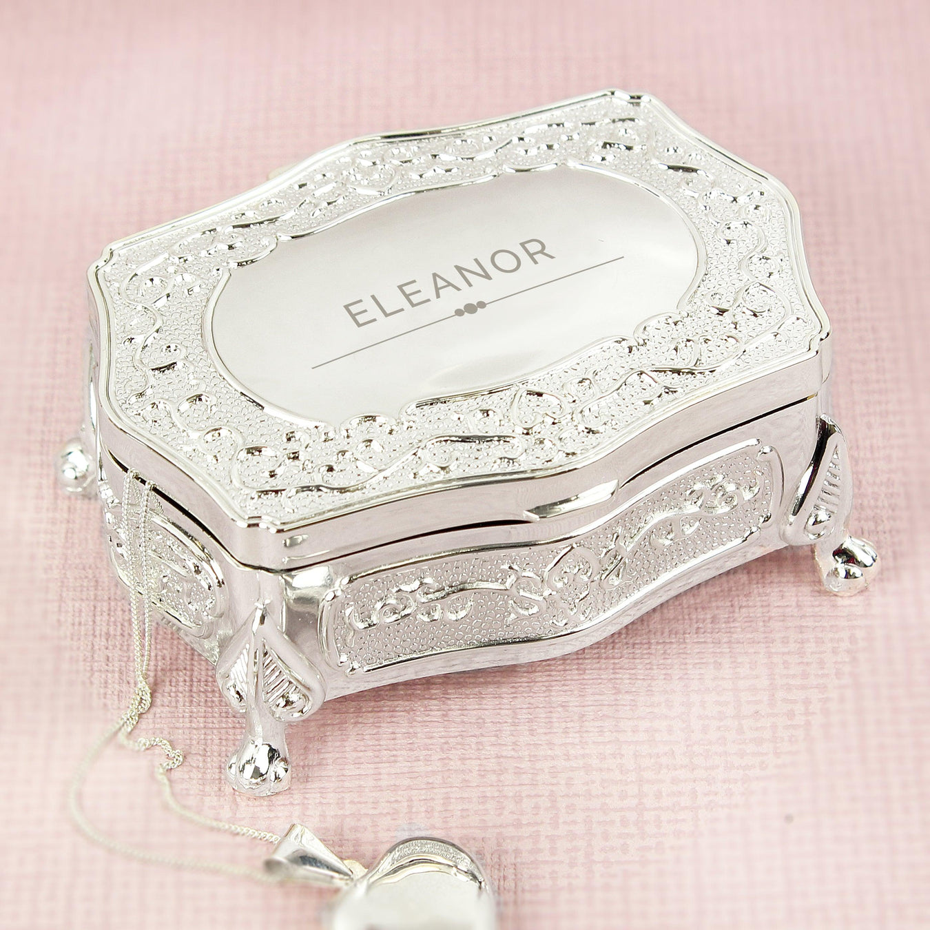 Personalised Antique Trinket Boxes