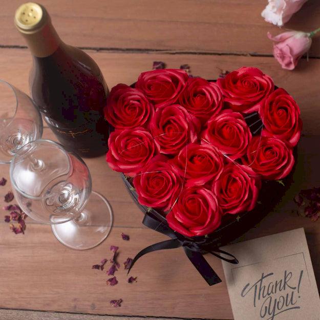 Luxury Soap Flower Bouquets With Gift Box