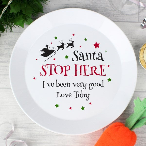 Personalised Christmas Eve Plates | Personalised Christmas Eve Boards