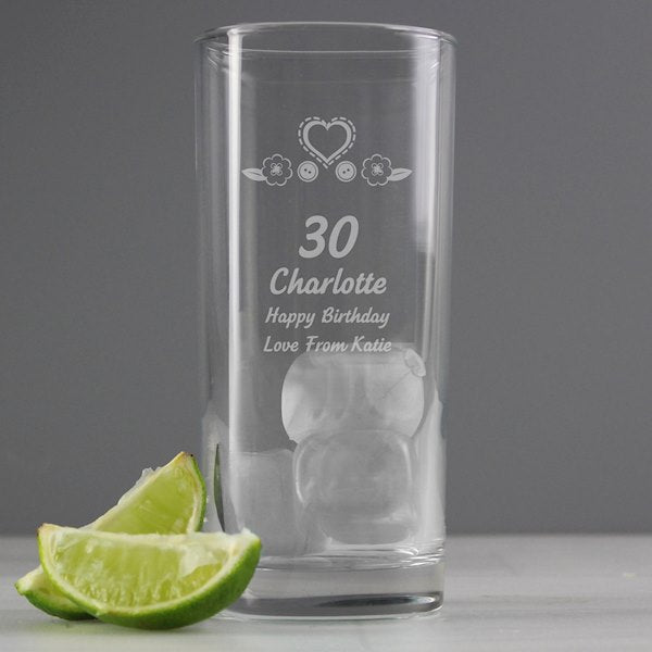 Personalised 30th Birthday Gifts