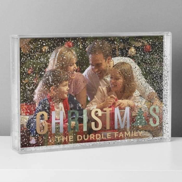 Buy Personalised Christmas Photo Frames