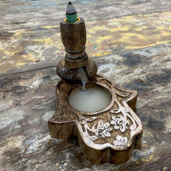 Mango Wood Incense Holders | Incense Backflow Burners