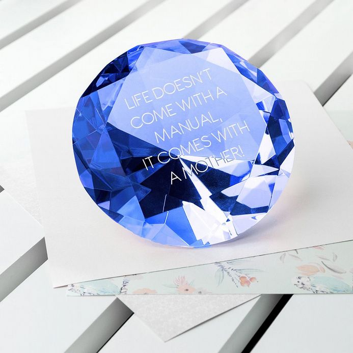 Personalised Paperweight | Glass Photo Paperweight | Picture Paperweight