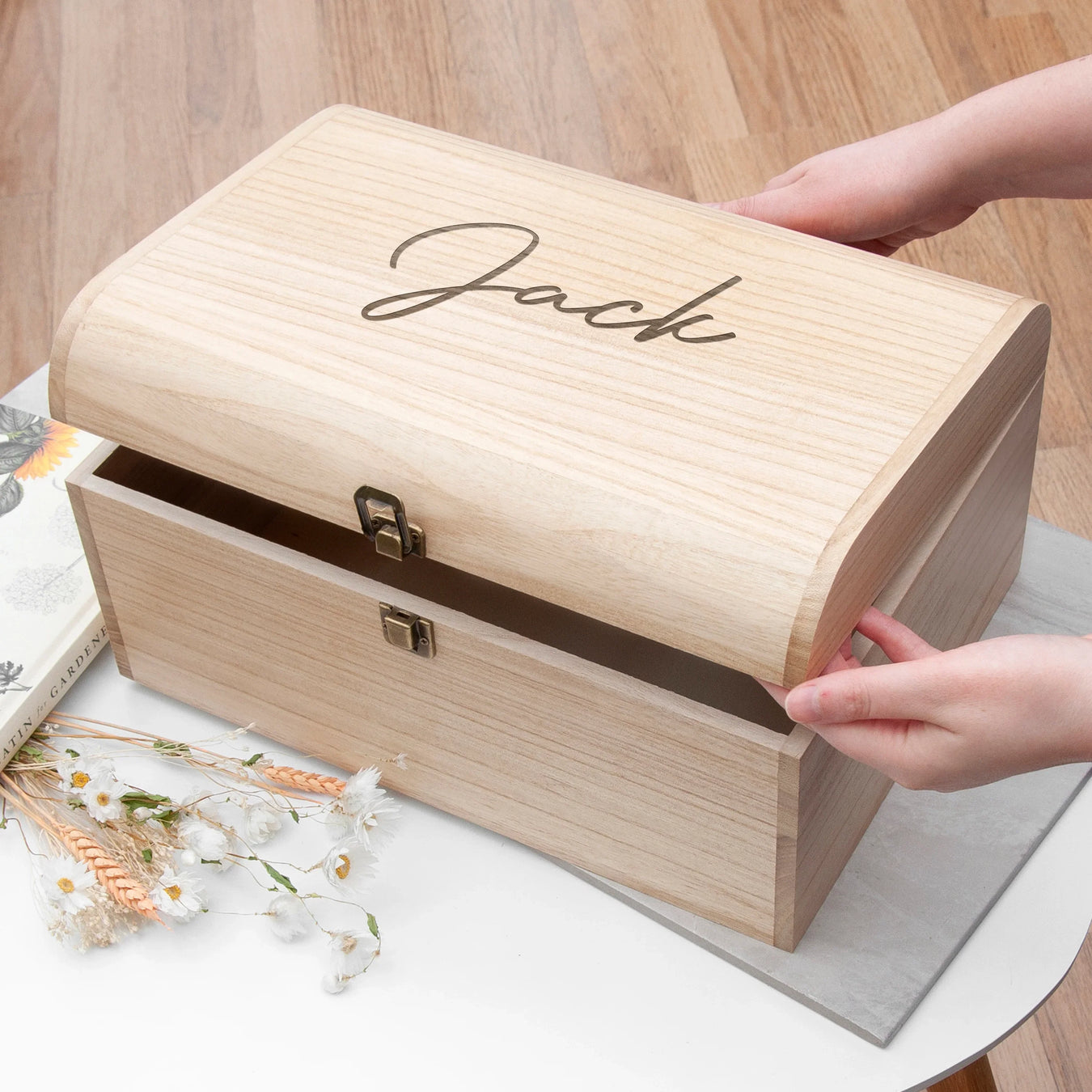 Personalised Kids Keepsake Chests