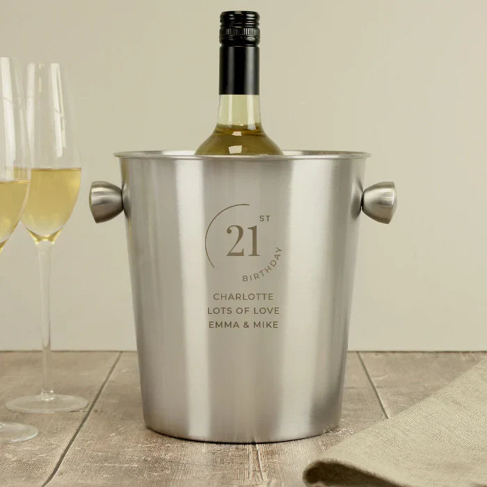 Personalised Birthday Ice Bucket