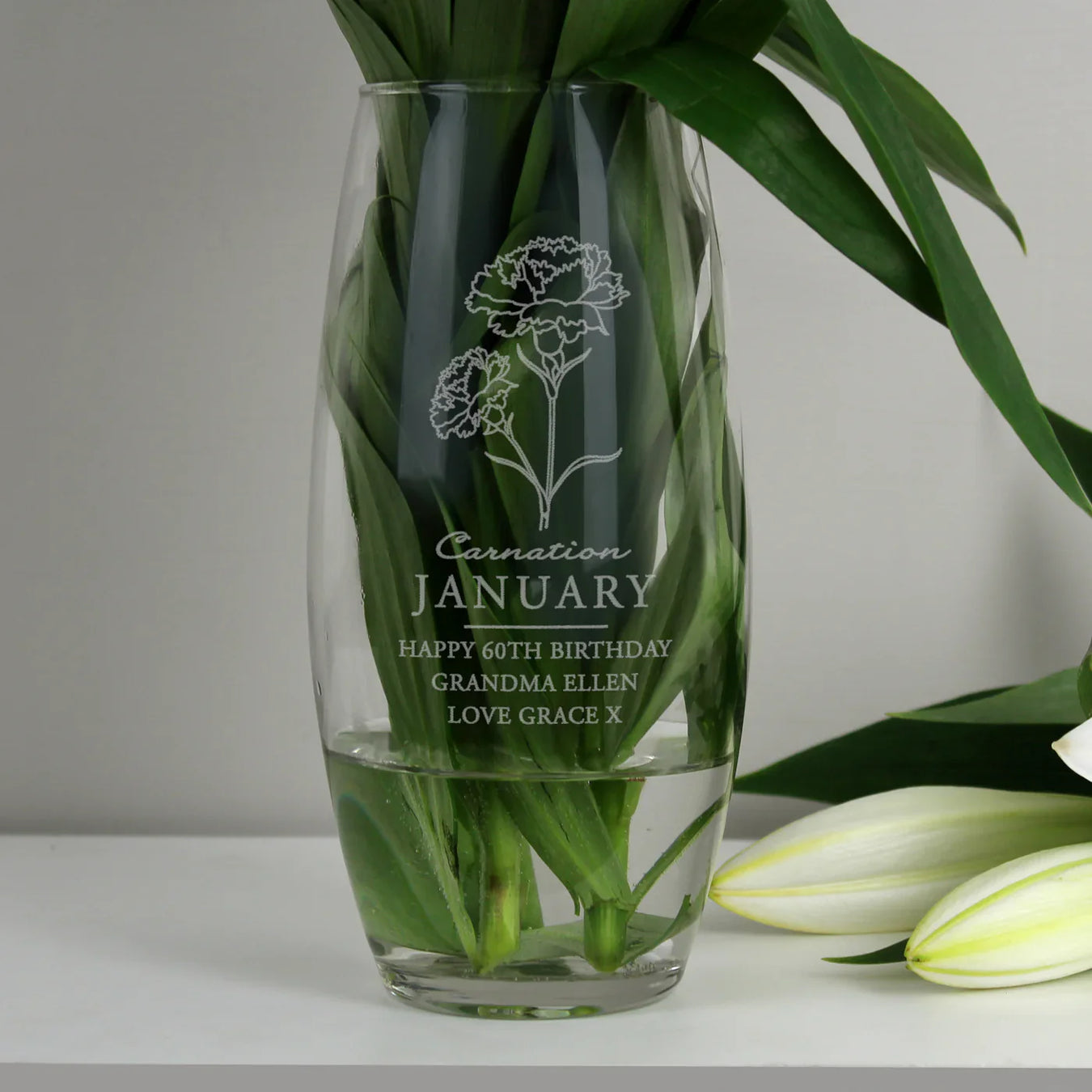 Personalised Birth Flower Birthday Gifts