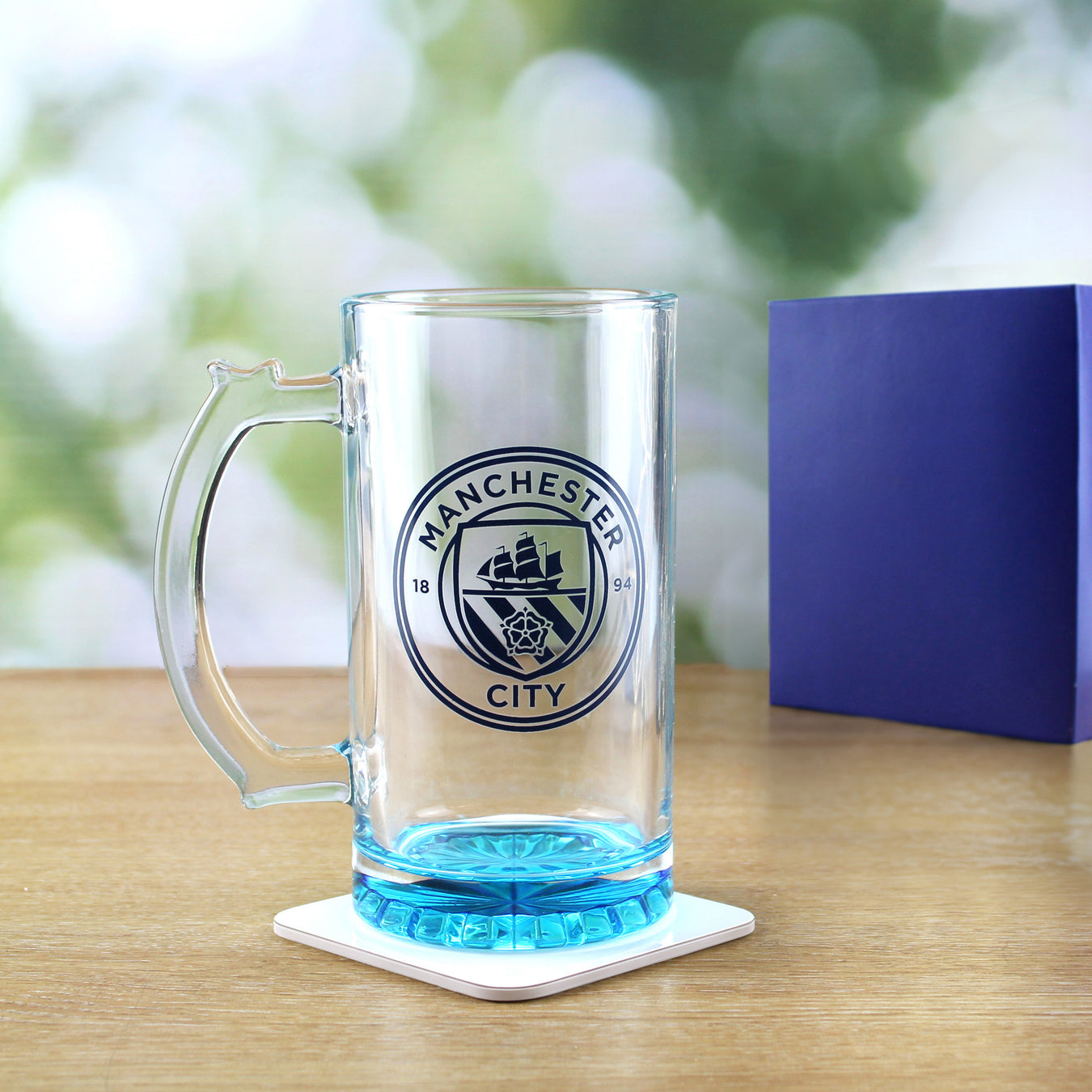 Engraved Licensed Football Pint Glass