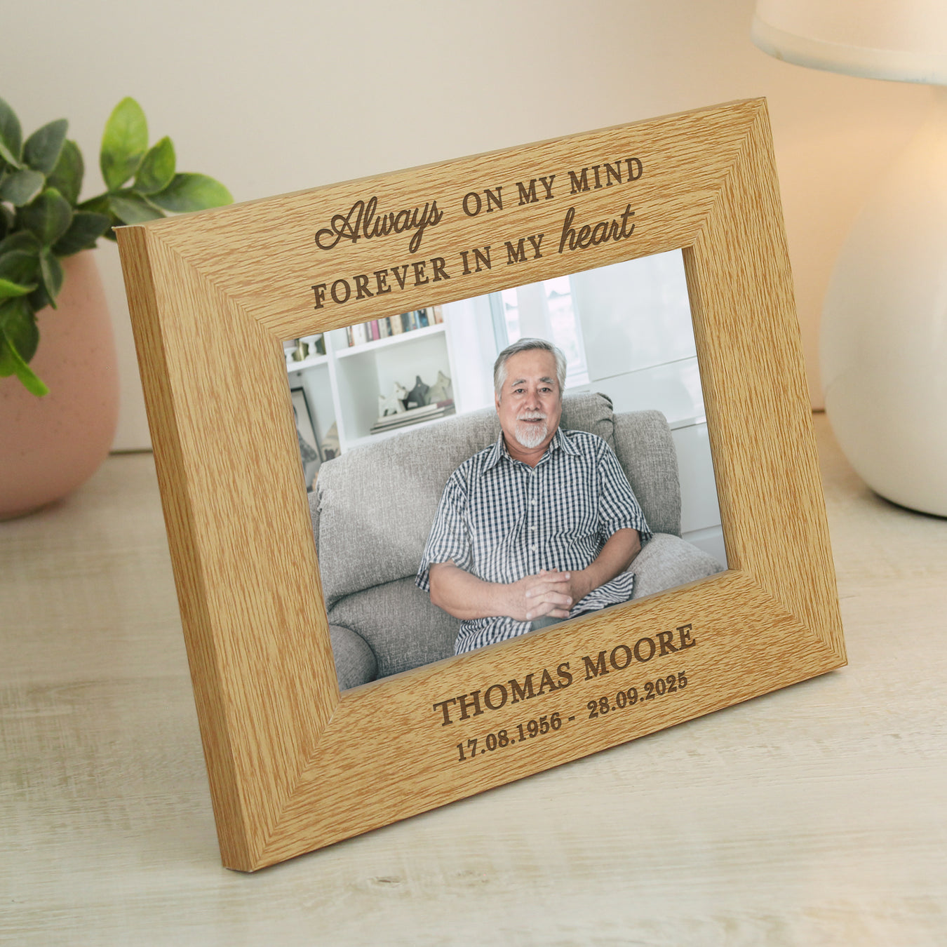 Personalised Memorial Photo Frames