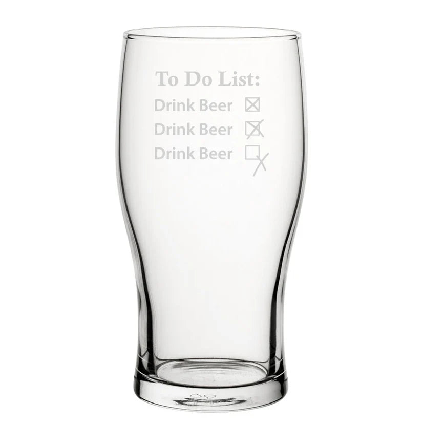 Novelty Pint Glasses - Funny Beer Glass