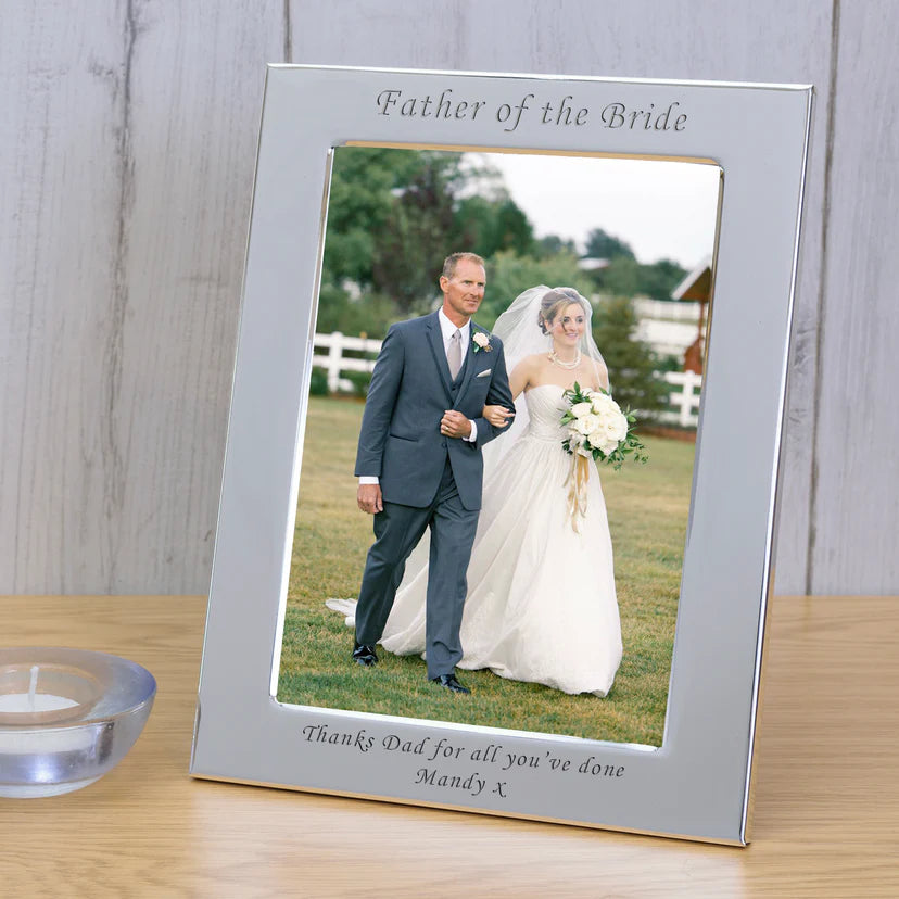 Shop Personalised Engraved Father Of The Bride Gifts