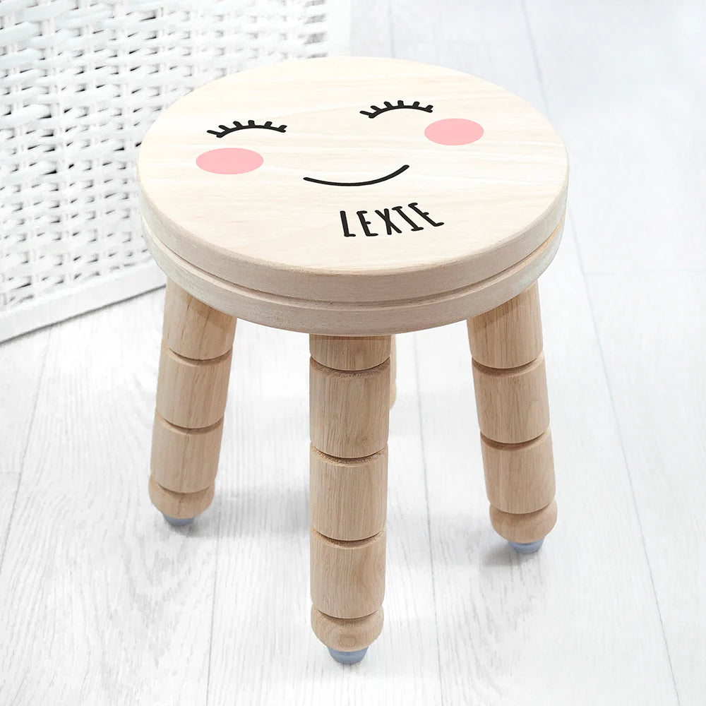 Personalised Engraved Children’s Stools | Christening Stool