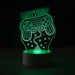 Personalised Name Gaming LED Colour Changing Light