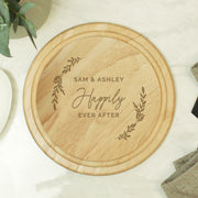 Personalised Wedding Wooden Chopping Board