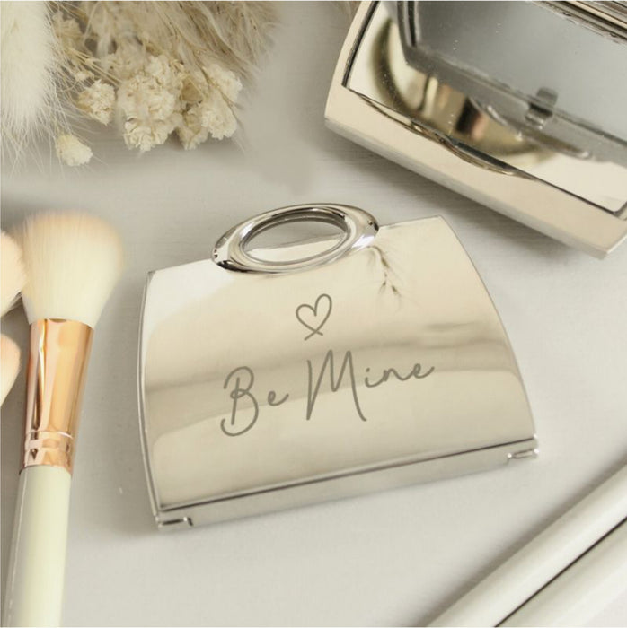 Be Mine Valentine Handbag Compact Mirror