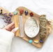 Divine Energy Smudge and Stone Wellness Kit Gift Set