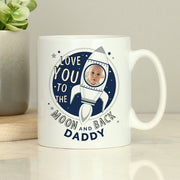 Personalised Love You To The Moon & Back Photo Upload Mug