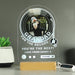 Personalised For The Record You’re The Best Photo Upload LED Light