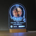 Personalised For The Record You’re The Best Photo Upload LED Light