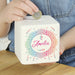 Personalised Dreamcatcher Ceramic Square Money Box
