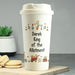 Personalised Gardening Design Travel Mug