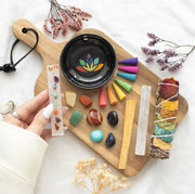 Sacred Chakra Deluxe Healing and Wellness Kit Gift Set