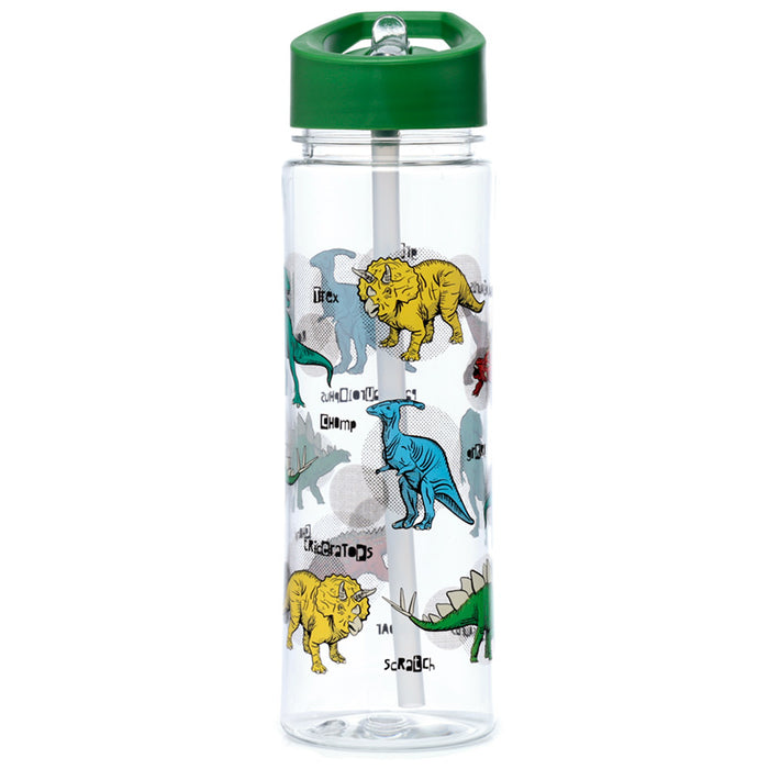 Shatterproof Plastic 550ml Dinosaur Water Bottle 