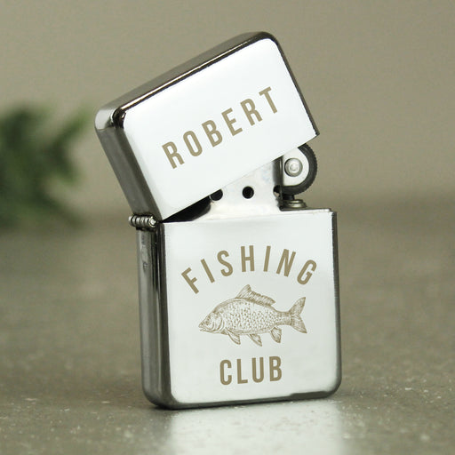 Personalised Fishing Club Lighter