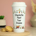 Personalised Gardening Design Travel Mug
